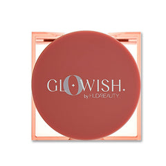 GLOWISH CHEEKY VEGAN BLUSH POWDER HEALTHY PEACH