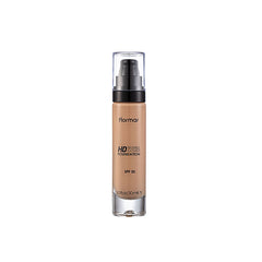 FLORMAR INVISIBLE COVERAGE SPF-30 HD FOUNDATION, 100 MEDIUM BEIGE, 30ML