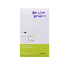 4PM VITA GLOW C 13.5% PURE VITAMIN CASCORIC ACID BRIGHTENING, ANTI-AGING, FOR DARK SPOTS, 15ML