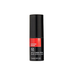 THE BODY SHOP LIP & CHEEK STAIN, SUNSHINE ORANGE