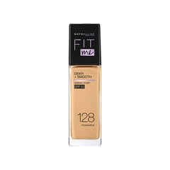 MAYBELLINE FIT ME DEWY + SMOOTH LIQUID FOUNDATION SPF 23 – 128 WARM NUDE 30ML