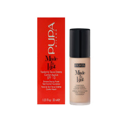 PUPA MILANO MADE TO LAST FOUNDATION – 030 NATURAL BEIGE 30ML