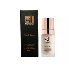 ST LONDON SILK EFFECT VELVETY CREAMY LONG WEAR WRINKLE SPF 25, IVORY
