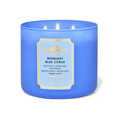 Bath and Body Works MIDNIGHT BLUE CITRUS Scented Candle