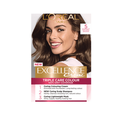 LOREAL Excellence Crème Permanent Hair Colour 5 Natural Brown