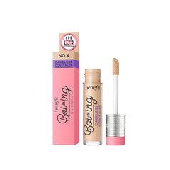 BENEFIT COSMETICS BOI-ING CAKELESS FULL COVERAGE LIQUID CONCEALER 4 LIGHT COOL-5ML