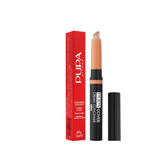 PUPA MILANO COVER CREAM CONCEALER, 004 ORANGE 3.4ML
