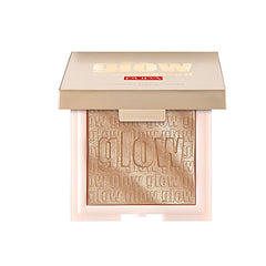 PUPA MILANO GLOW OBSESSION COMPACT HIGHLIGHTER, 002 ROSE GOLD