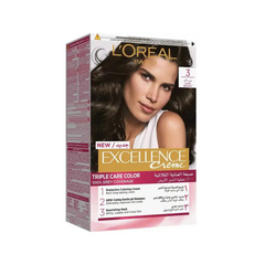 Loreal paris 3 Dark Brown Excellence Creme New