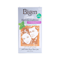 BIGEN SPEEDY HAIR COLOR CONDITIONER – NATURAL BROWN 884