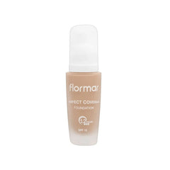 FLORMAR PERFECT COVERAGE FOUNDATION, 100 LIGHT IVORY - 30ML