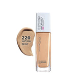 MAYBELLINE NEW YORK SUPERSTAY 24H FULL COVERAGE FOUNDATION - 220 NATURAL BEIGE 30ML