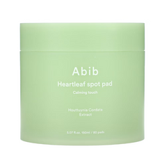 ABIB, HEARTLEAF SPOT PAD CALMING TOUCH 80 PADS, 150ML