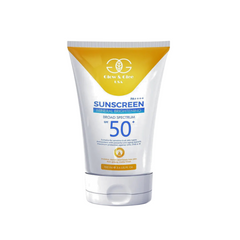 GLOW & GLEE SUNSCREEN MINERAL BRIGHTENING BROAD SPECTRUM SPF 50+ 100ML