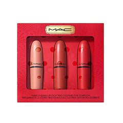 MAC - THREE CHEERS LIPSTICK TRIO SET