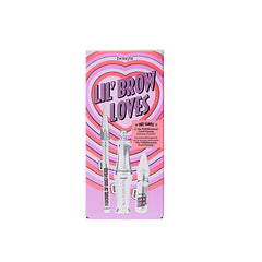 BENEFIT LIL BROW LOVES MINI BROW SET KIT 4.5 NEUTRAL DEEP BROWN