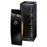 Mercedes-Benz Club Back perfume bottle and packaging on a white background