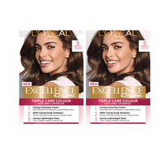 LOREAL Excellence Crème Permanent Hair Colour 5 Natural Brown