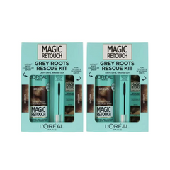 LOREAL MAGIC RETOUCH GREY ROOTS RESCUE BROWN KIT 150ML