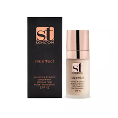 ST LONDON SILK EFFECT VELVETY CREAMY LONG WEAR WRINKLE - BEIGE