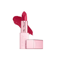 TOO FACED LADY BOLD EM-POWER PIGMENT LIPSTICK REBEL