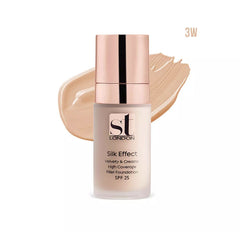 ST LONDON SILK EFFECT VELVETY CREAMY LONG WEAR WRINKLE SPF 25, 3W