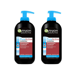 GARNIER SKIN ACTIVE CHARCOAL ANTI BLACKHEAD CLEANSING GEL, 200ML