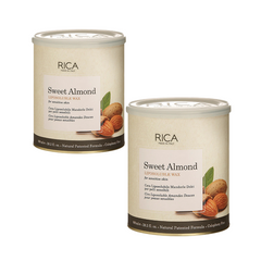 RICA SWEET ALMOND SENSITIVE SKIN LIPSOLUBLE WAX, 800ML