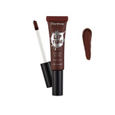 FLORMAR CREAMY MATT LIP TUBE LIQUID LIPSTICK, 09 SPICY BROWN, 10ML
