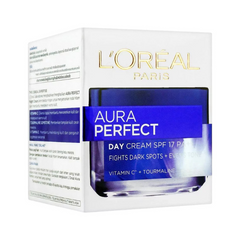 L’Oreal Paris Aura Perfect Day Cream, Even Skin Tone, SPF 17, 50ml