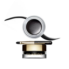 CLARINS PARIS GEL EYELINER WATERPROOF, LONG-LASTING, WITH BRUSH, 01 INTENSE BLACK