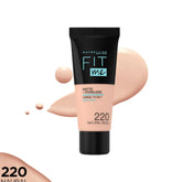 MAYBELLINE NEW YORK FIT ME MATTE + PORELESS FOUNDATION 220 NATURAL BEIGE 30ML