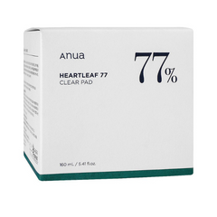 ANUA HEARTLEAF 77% CLEAR PAD, 160ML