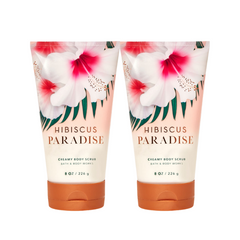 BATH & BODY WORKS HIBISCUS PARADISE CREAMY BODY SCRUB, 226G