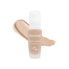 FLORMAR PERFECT COVERAGE FOUNDATION, 106 CLASSIC IVORY 30ML