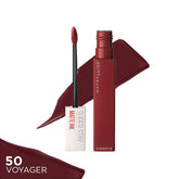 MAYBELLINE NEW YORK SUPERSTAY MATTE INK LIPSTICK, 50 VOYAGERS 5ML