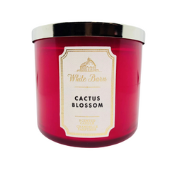 BATH & BODY WORKS WHITE BARN CACTUS BLOSSOM Scented Candle