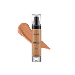 FLORMAR INVISIBLE COVERAGE SPF-30 HD FOUNDATION, 110 GOLDEN BEIGE, 30ML