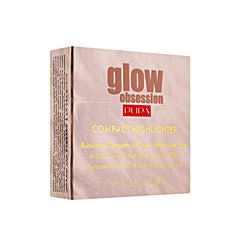 PUPA MILANO GLOW OBSESSION COMPACT HIGHLIGHTER, 002 ROSE GOLD