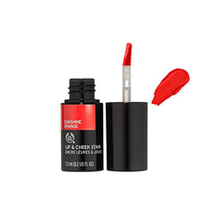 THE BODY SHOP LIP & CHEEK STAIN, SUNSHINE ORANGE