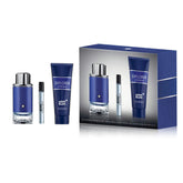 MONT BLANC EXPLORER ULTRA BLUE GIFT SET (EDP 100 ML + EDP 7.5 ML + SHOWER GEL 100 ML)