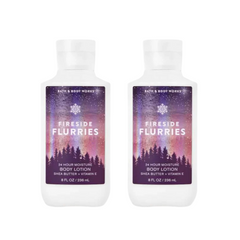 BATH & BODY WORKS FIRESIDE FLURRIES BODY LOTION, 236ML