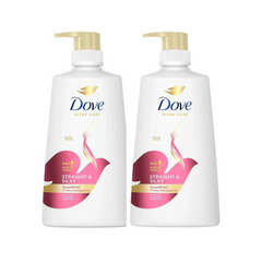 Dove Ultra Care Straight & Silky Shampoo, 680 ml