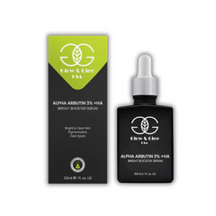 GLOW & GLEE ALPHA ARBUTIN 3% + HA BRIGHTENING SERUM, 30ML