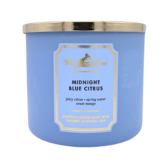Bath and Body Works MIDNIGHT BLUE CITRUS Scented Candle