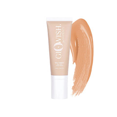 HUDA BEAUTY GLOWISH MULTIDEW VEGAN SKIN TINT FOUNDATION LIGHT 03