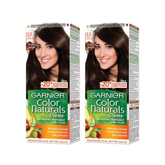 Garnier Color Naturals Creme - 3.3 Tofee Brown Black Hair Color