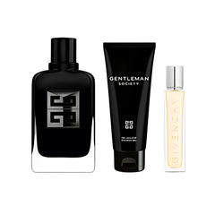 Three Givenchy men's grooming products on a white background