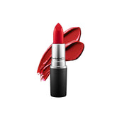 M.A.C COSMETICS MATTE LIPSTICK BRAVE RED 201