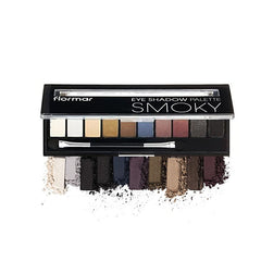 FLORMAR EYESHADOW PALETTE SMOKY – 02, 10G